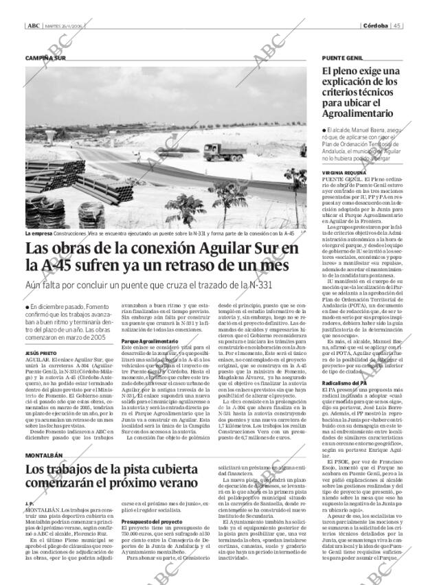 ABC CORDOBA 25-04-2006 página 45