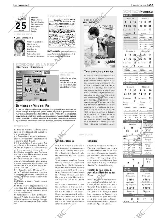 ABC CORDOBA 25-04-2006 página 46