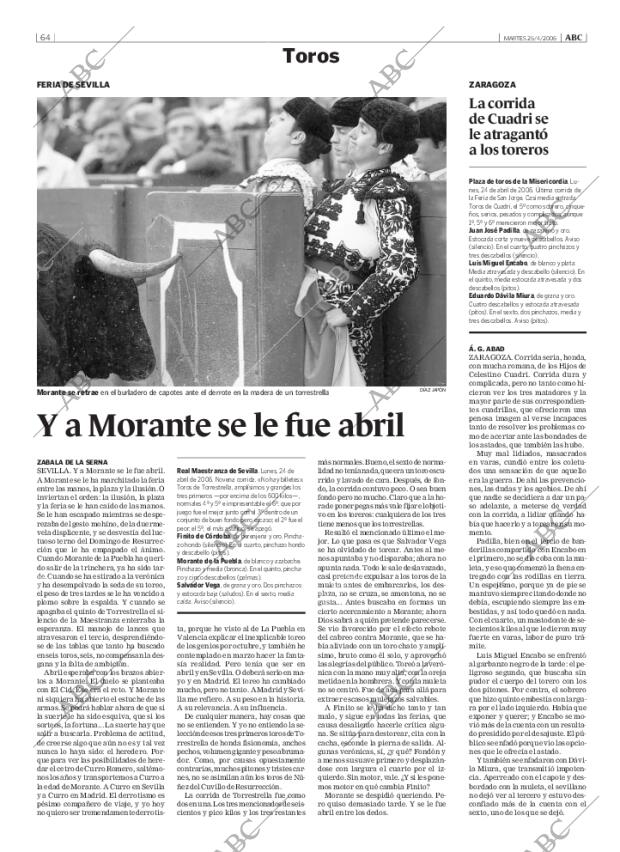 ABC CORDOBA 25-04-2006 página 64