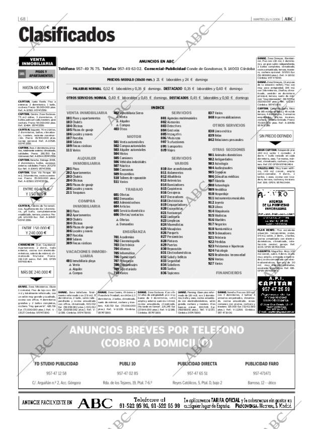 ABC CORDOBA 25-04-2006 página 68