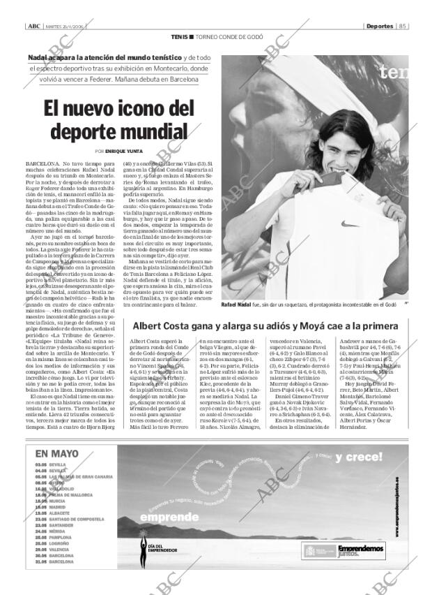 ABC CORDOBA 25-04-2006 página 85