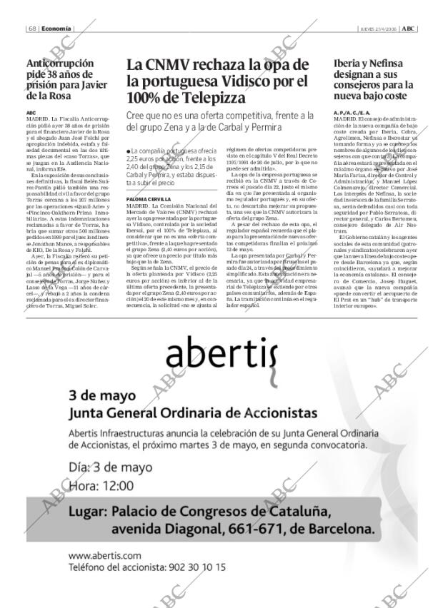 ABC CORDOBA 27-04-2006 página 68
