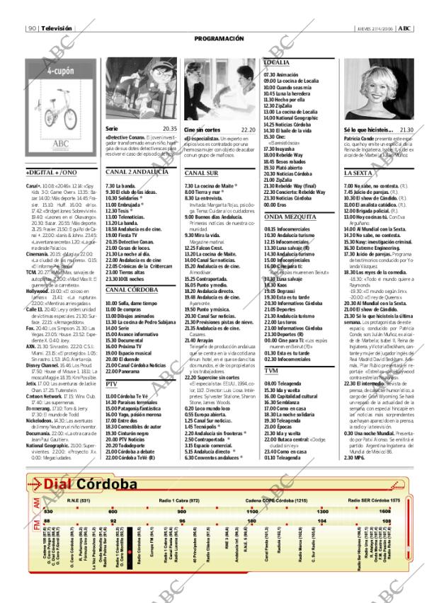 ABC CORDOBA 27-04-2006 página 90