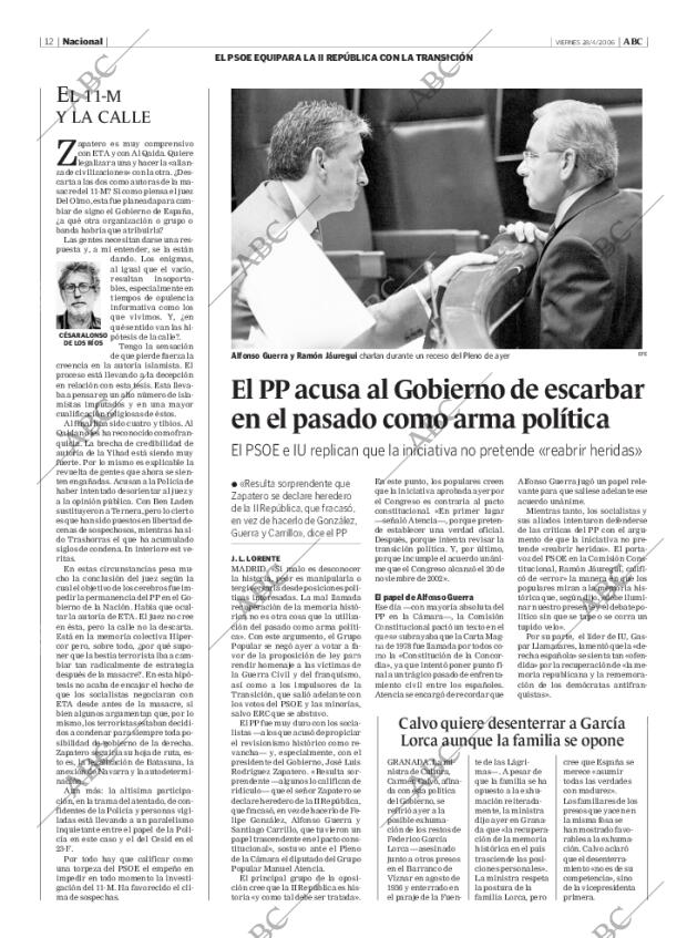 ABC MADRID 28-04-2006 página 12