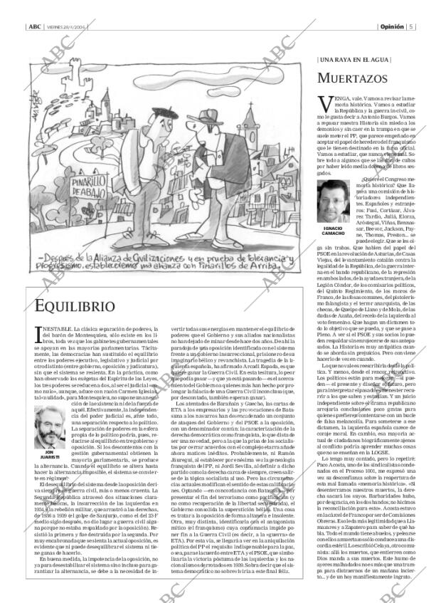 ABC MADRID 28-04-2006 página 5