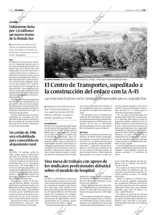 ABC CORDOBA 29-04-2006 página 42