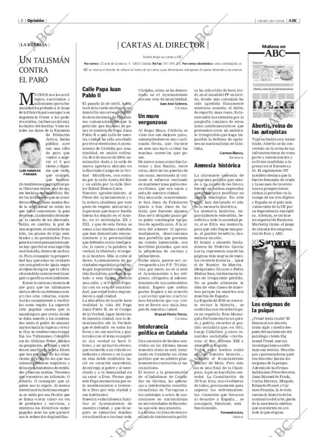 ABC CORDOBA 29-04-2006 página 8