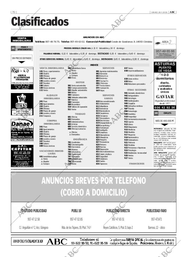 ABC CORDOBA 29-04-2006 página 86