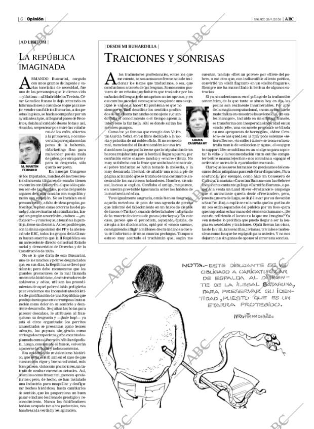 ABC MADRID 29-04-2006 página 6
