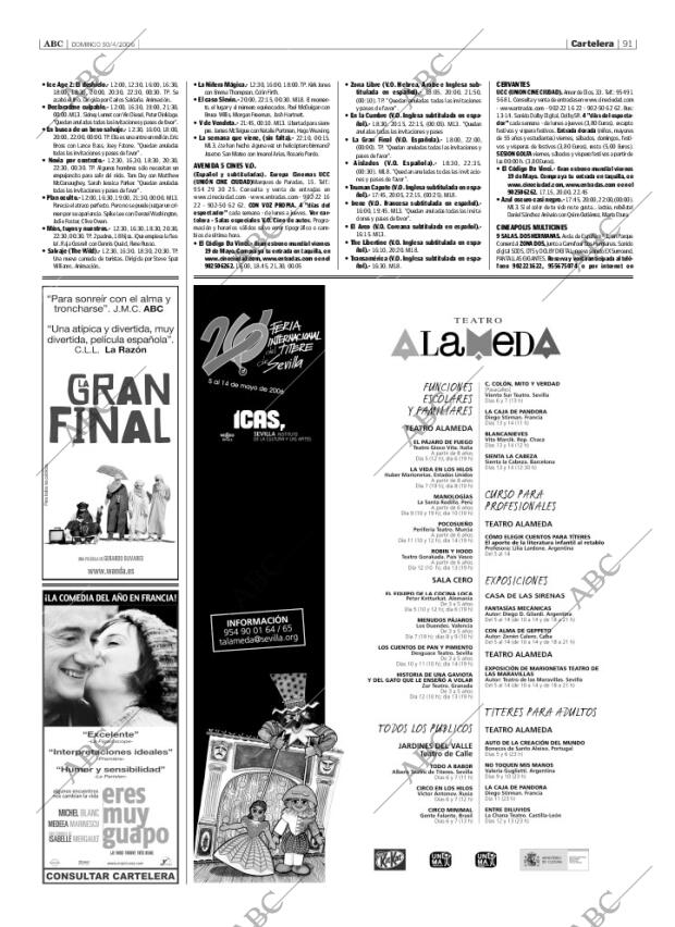 ABC SEVILLA 30-04-2006 página 91