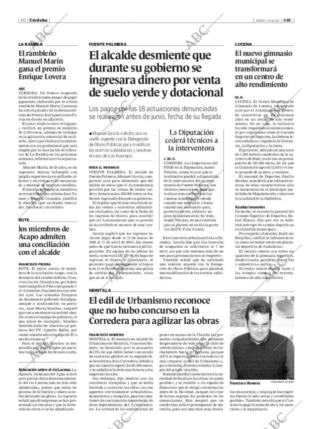 ABC CORDOBA 04-05-2006 página 40