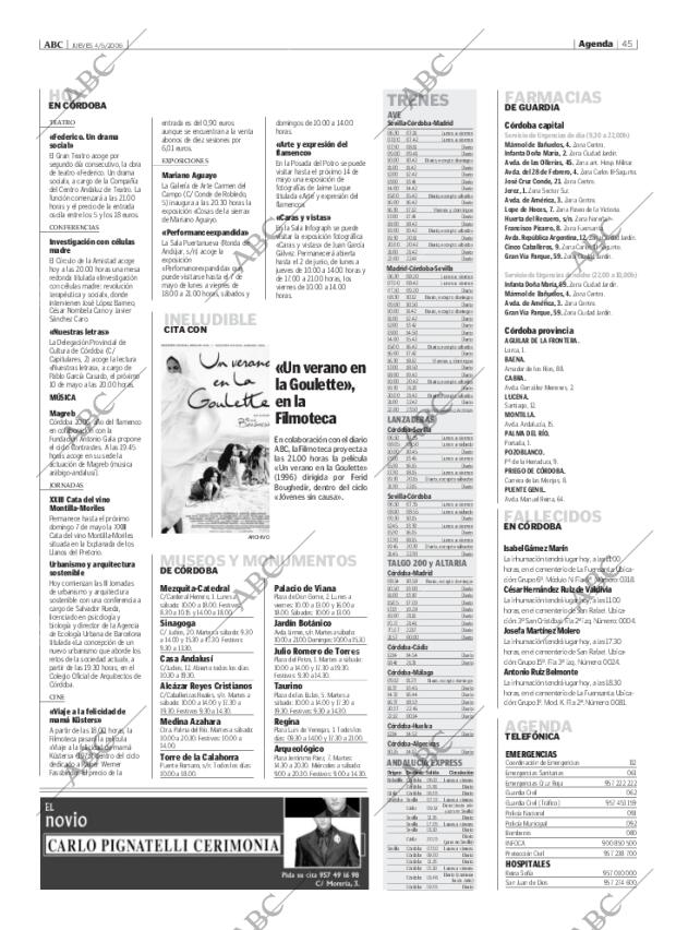 ABC CORDOBA 04-05-2006 página 45