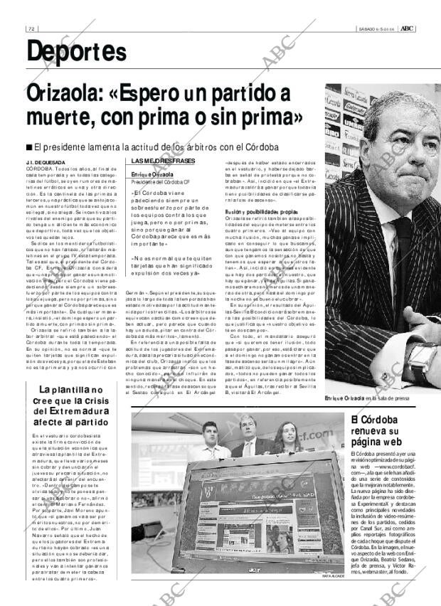 ABC CORDOBA 06-05-2006 página 88