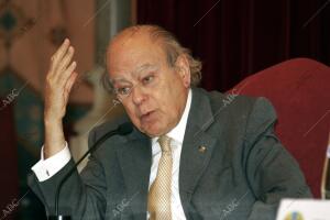 Jordi Pujol, Expresidente de la Generalitat en la conferencia Ofrecida en la...