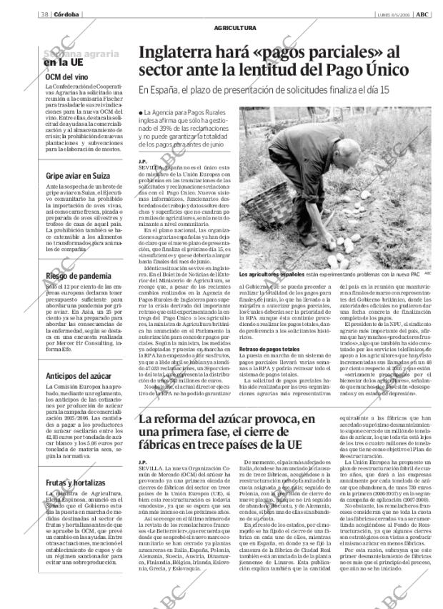 ABC CORDOBA 08-05-2006 página 38