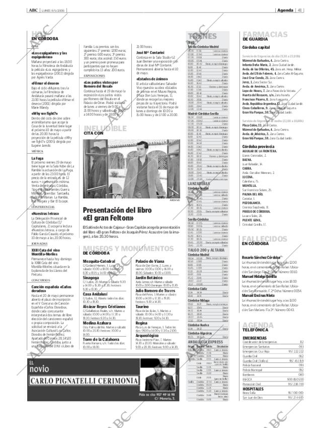 ABC CORDOBA 08-05-2006 página 41