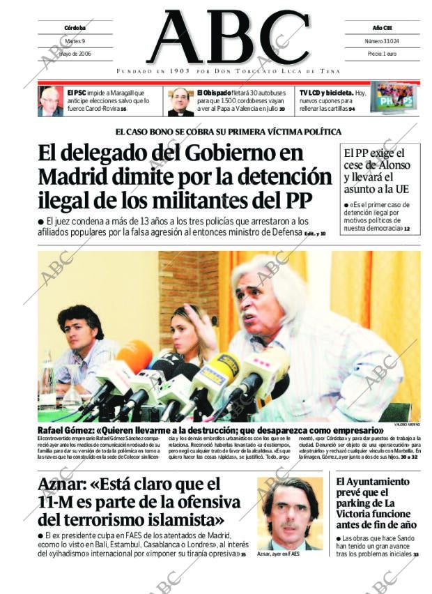 ABC CORDOBA 09-05-2006 página 1