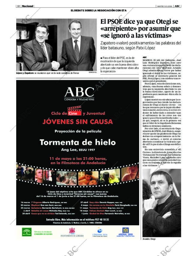 ABC CORDOBA 09-05-2006 página 18