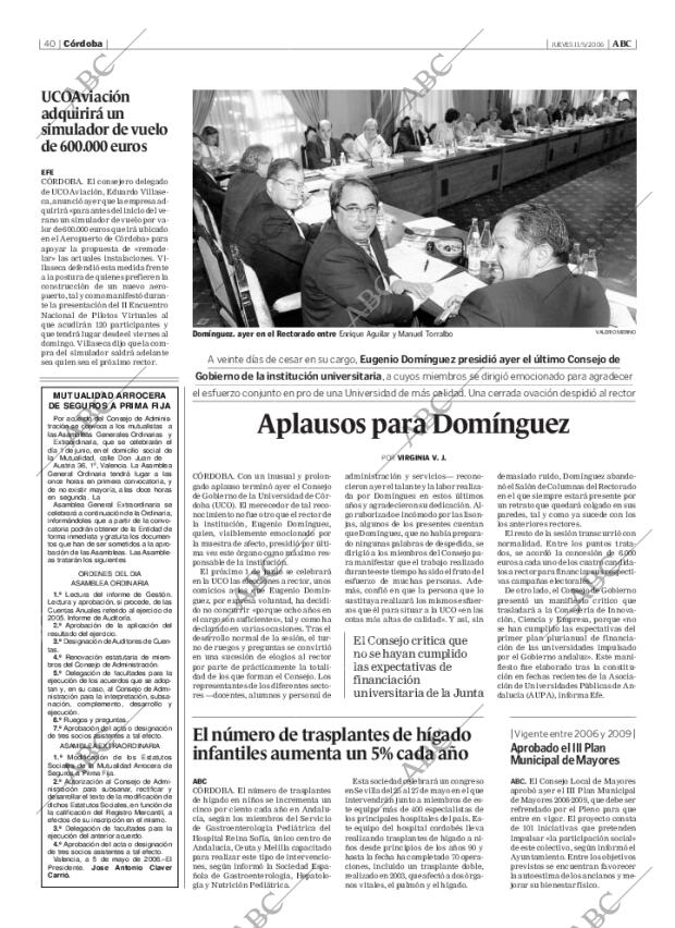 ABC CORDOBA 11-05-2006 página 40