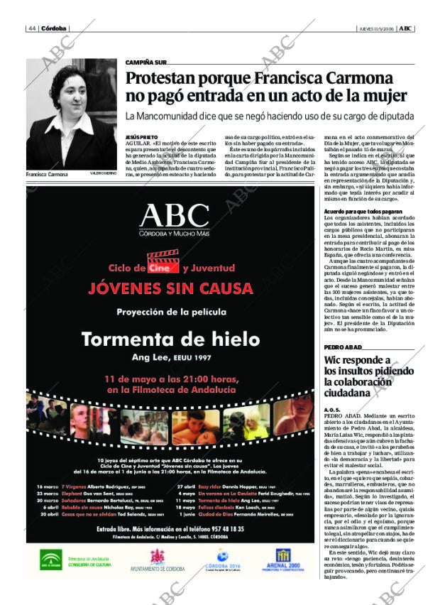 ABC CORDOBA 11-05-2006 página 44