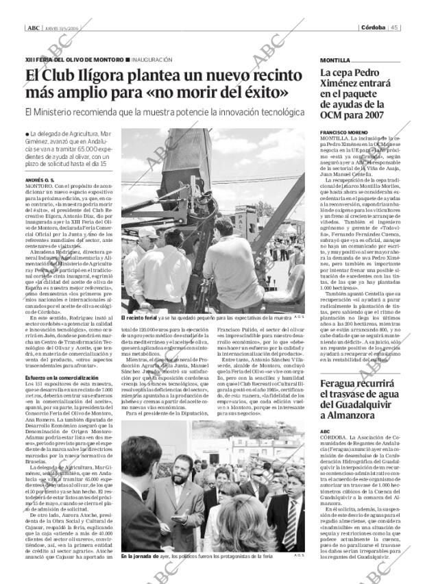 ABC CORDOBA 11-05-2006 página 45
