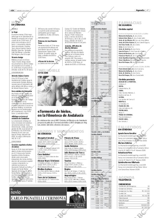 ABC CORDOBA 11-05-2006 página 47