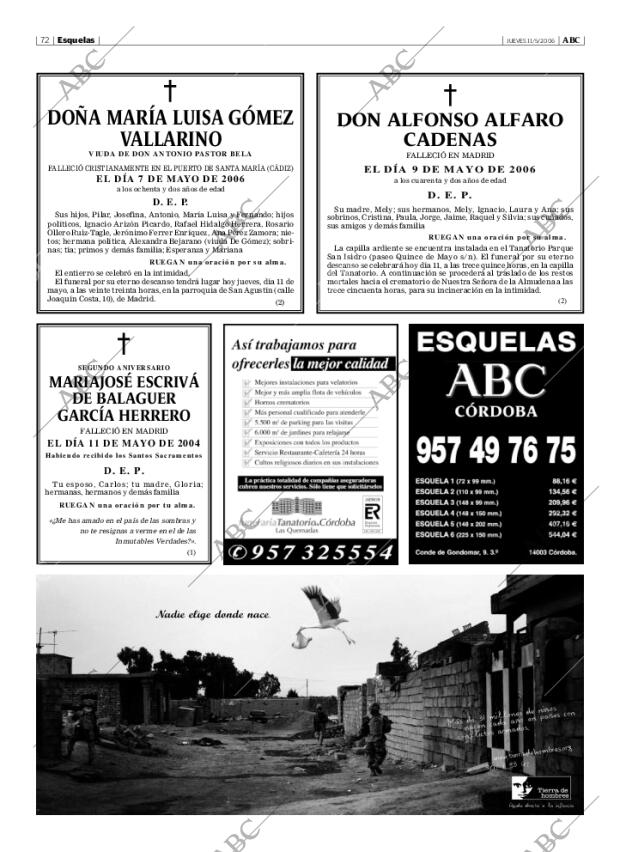 ABC CORDOBA 11-05-2006 página 72