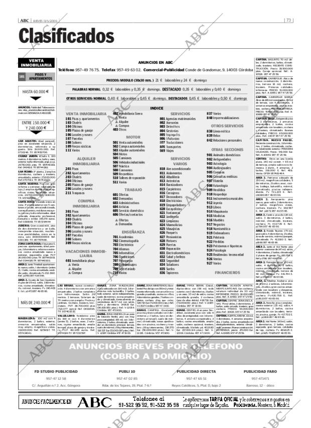 ABC CORDOBA 11-05-2006 página 73
