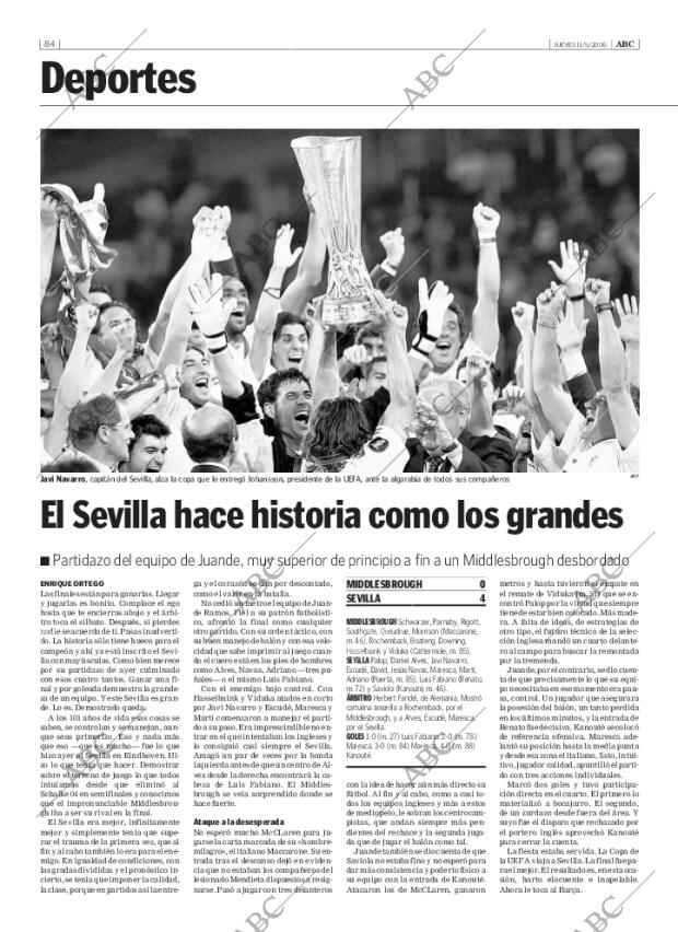 ABC CORDOBA 11-05-2006 página 84