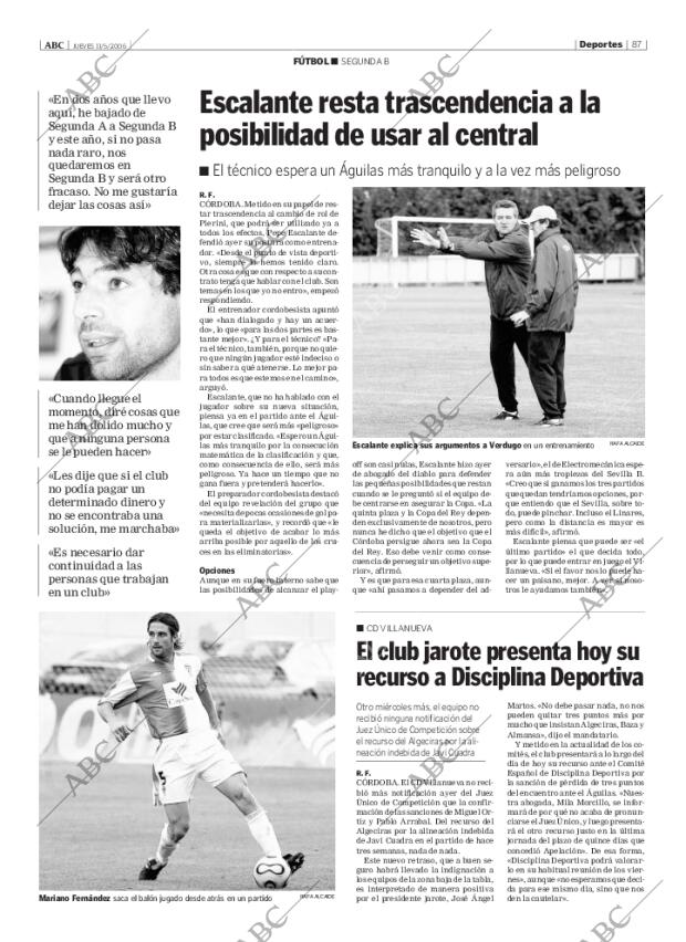 ABC CORDOBA 11-05-2006 página 87
