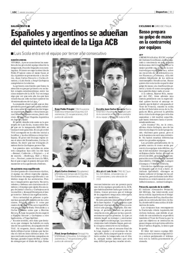 ABC CORDOBA 11-05-2006 página 91