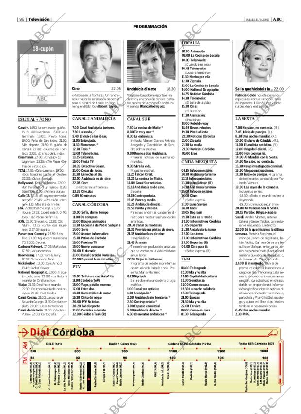 ABC CORDOBA 11-05-2006 página 98