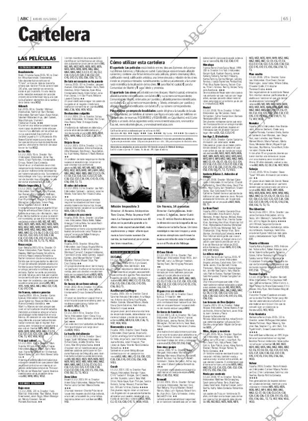 ABC MADRID 11-05-2006 página 65