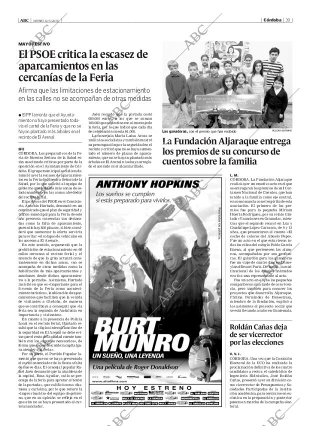 ABC CORDOBA 12-05-2006 página 39