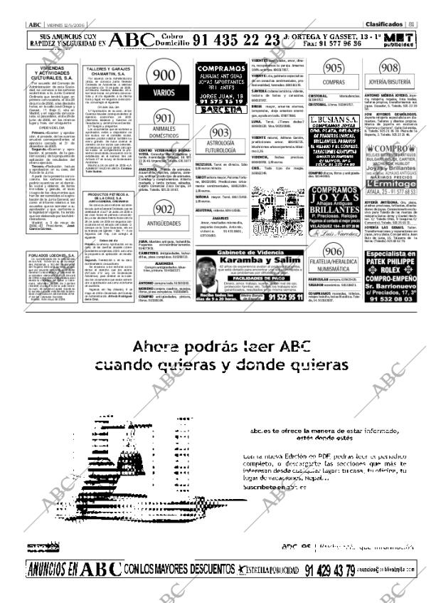 ABC MADRID 12-05-2006 página 81