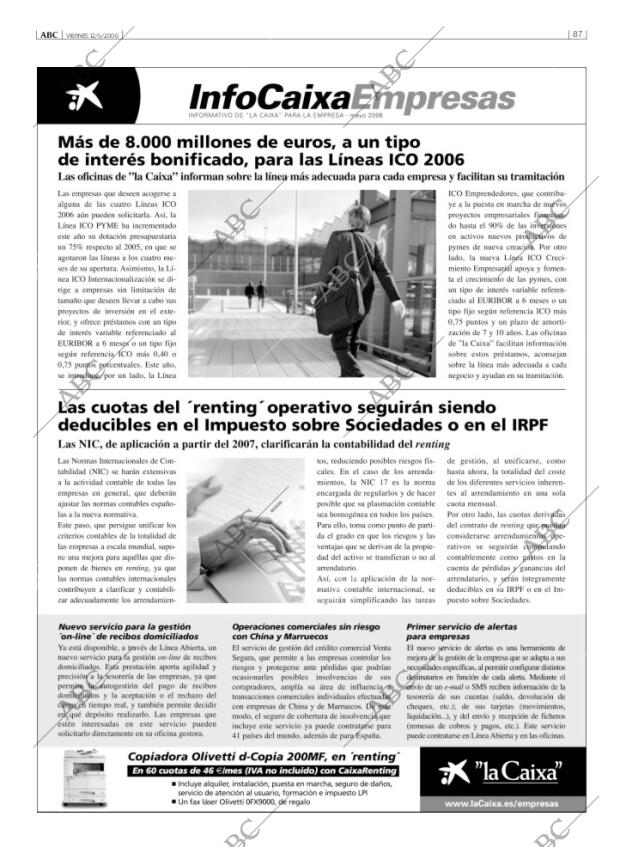 ABC MADRID 12-05-2006 página 87