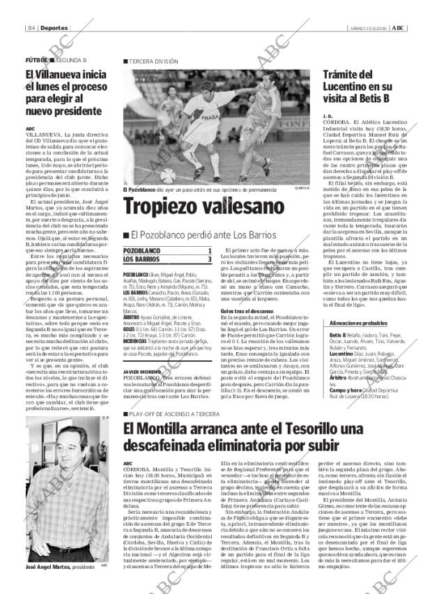 ABC CORDOBA 13-05-2006 página 100