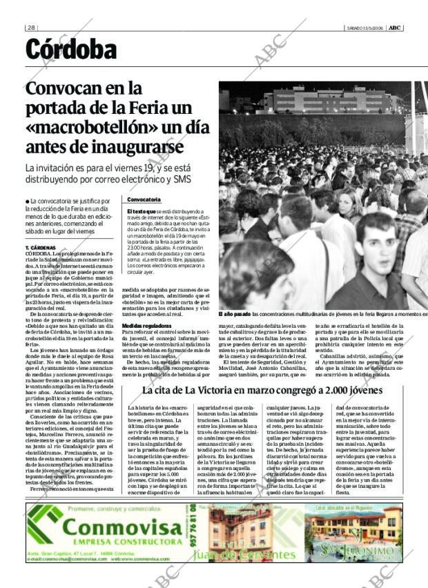 ABC CORDOBA 13-05-2006 página 28