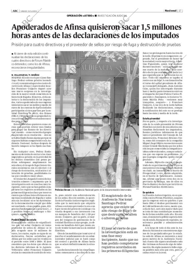 ABC MADRID 13-05-2006 página 17