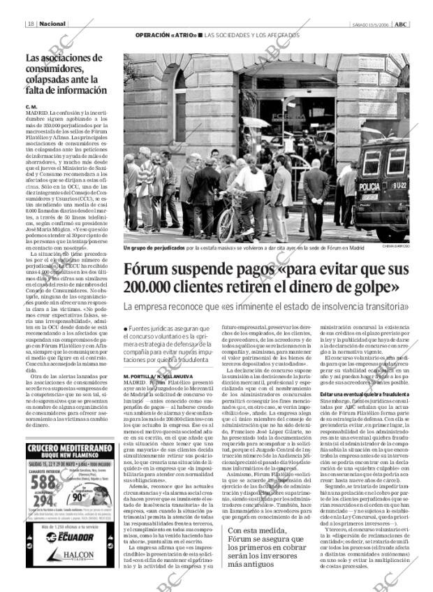 ABC MADRID 13-05-2006 página 18