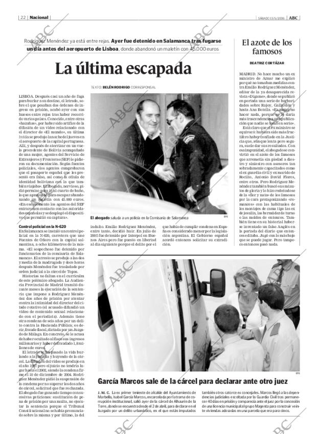 ABC MADRID 13-05-2006 página 22