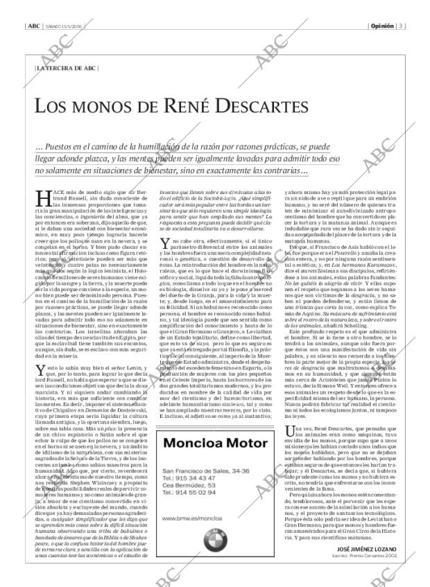ABC MADRID 13-05-2006 página 3