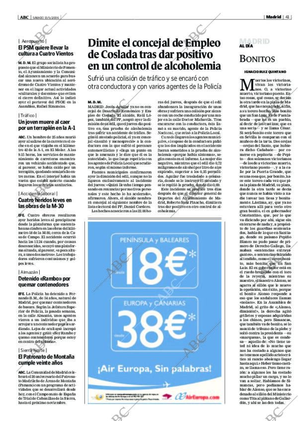 ABC MADRID 13-05-2006 página 41