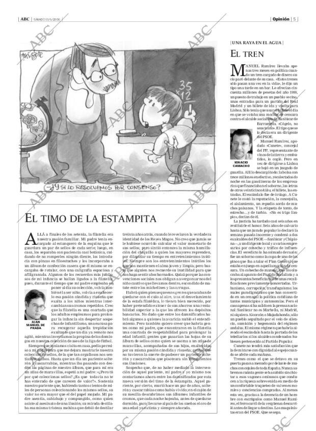 ABC MADRID 13-05-2006 página 5