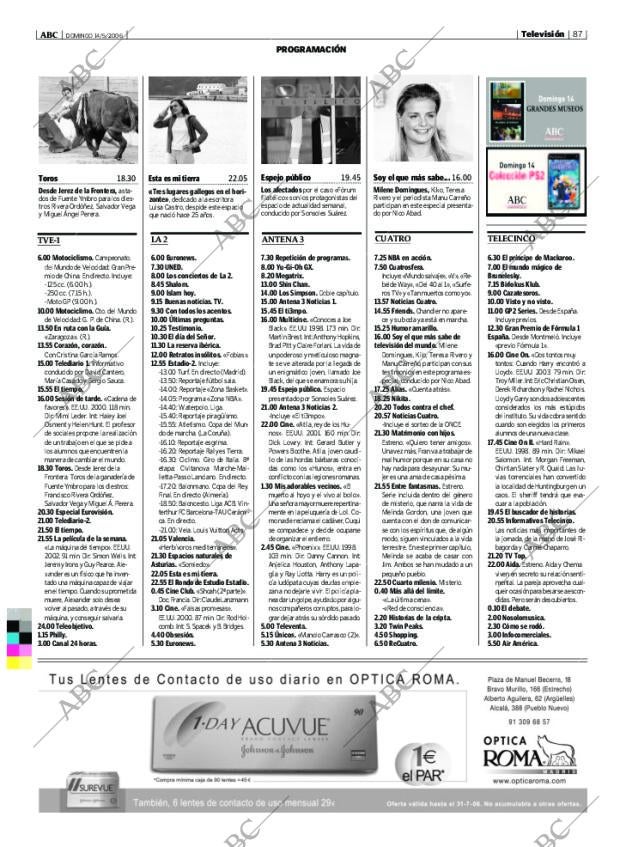 ABC MADRID 14-05-2006 página 107