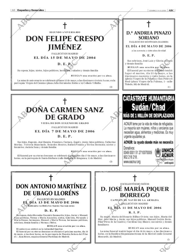 ABC MADRID 14-05-2006 página 88