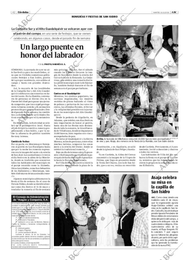 ABC CORDOBA 16-05-2006 página 42