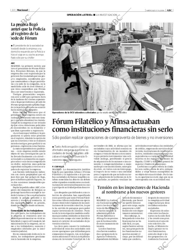 ABC MADRID 17-05-2006 página 22