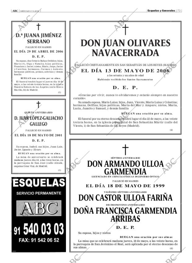ABC MADRID 17-05-2006 página 73