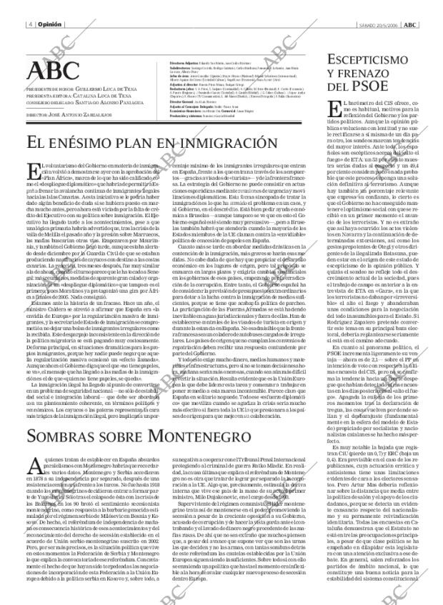 ABC MADRID 20-05-2006 página 4